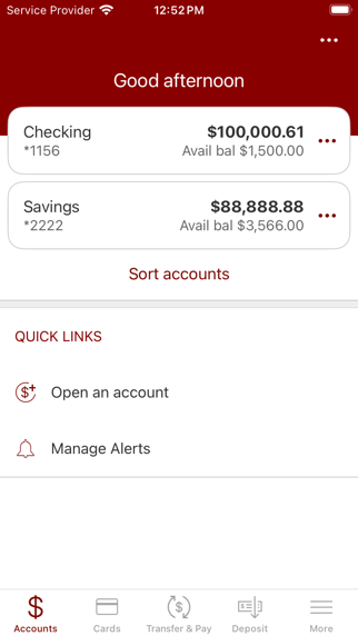 Home Federal Bank GI Mobile Screenshot