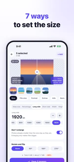 Image Resizer Pro: Compress screenshot 2