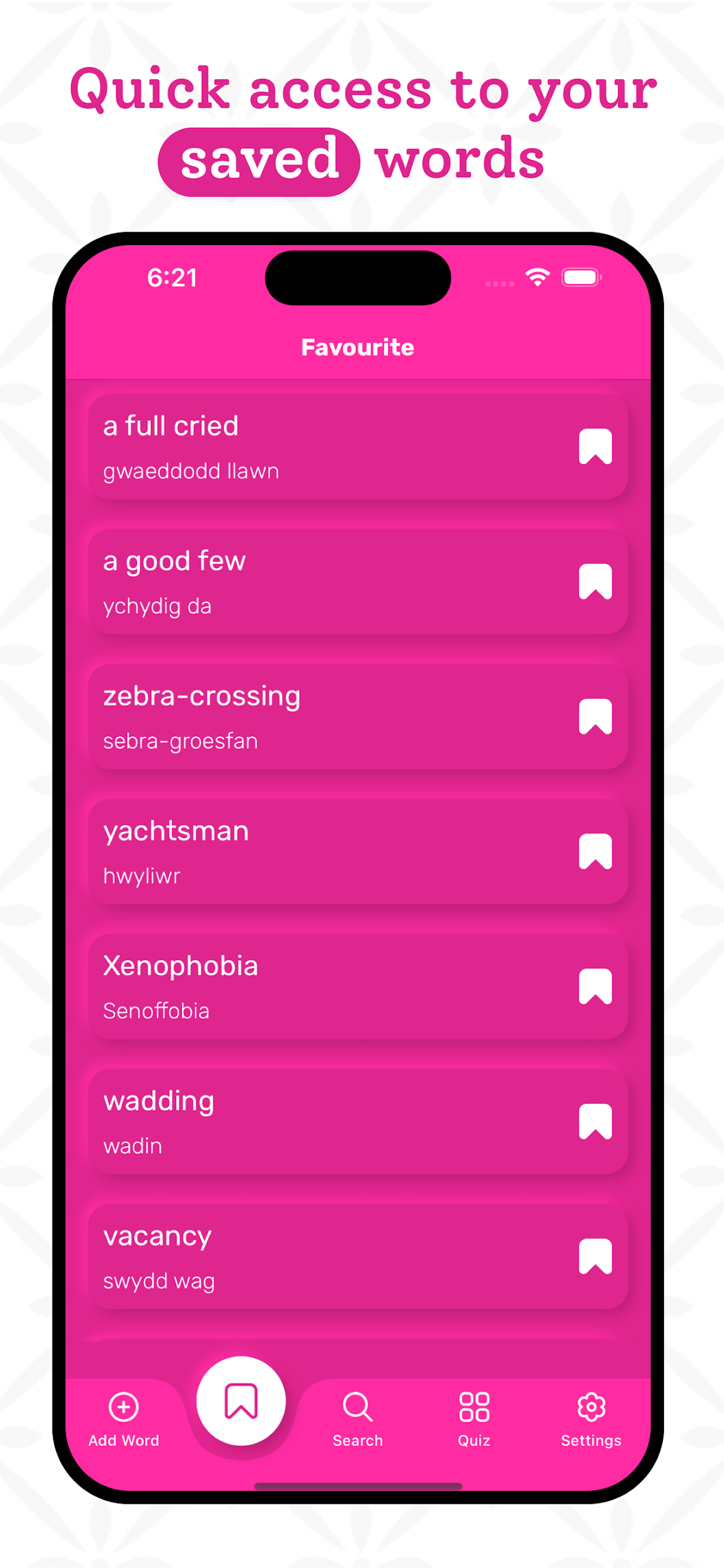 Welsh Dictionary screenshot 4