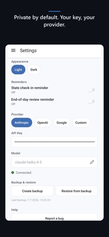 ExoMind External Memory iPhone screenshot