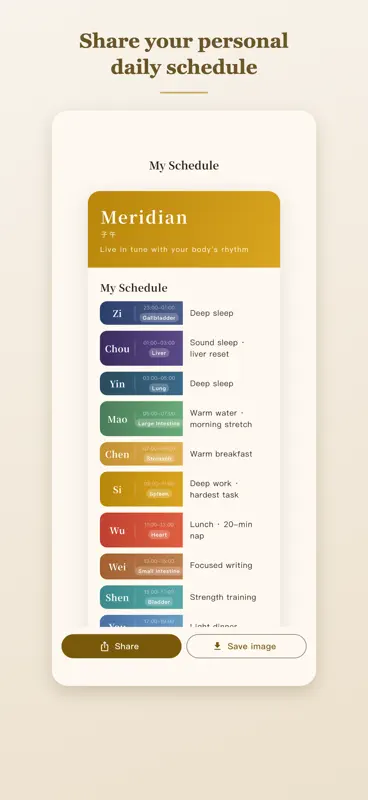 Meridian: Circadian Body Clock screenshot 6 of 6