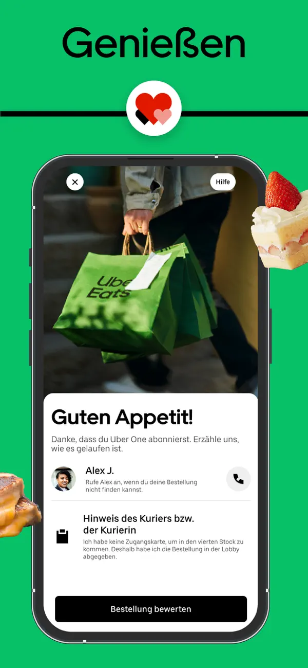 Uber Eats: Essen, Lieferdienst Screenshot 6