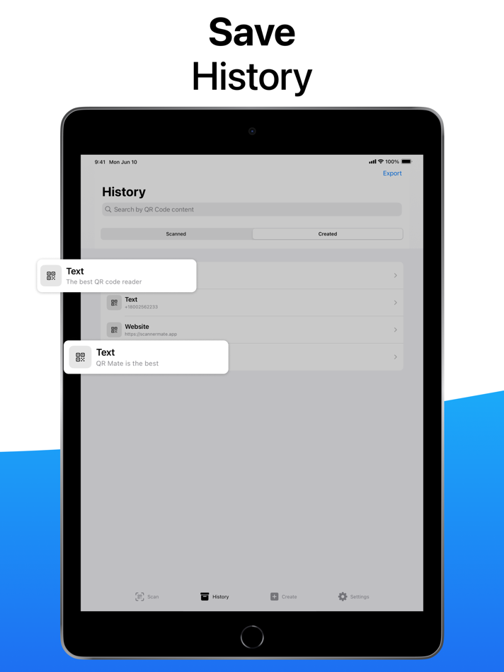 #5. QR Code Scanner-Barcode Reader (iOS) By: Egebit