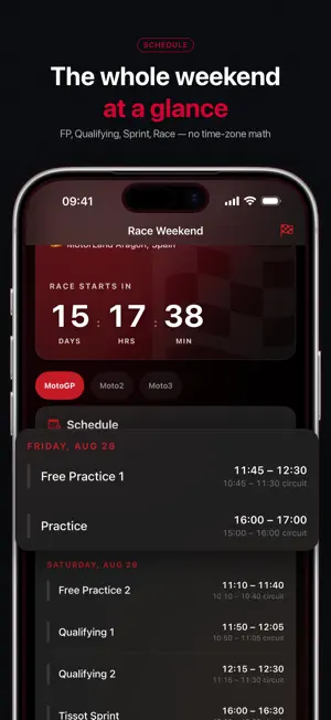 GridWeek – Motorcycle Calendar screenshot 3
