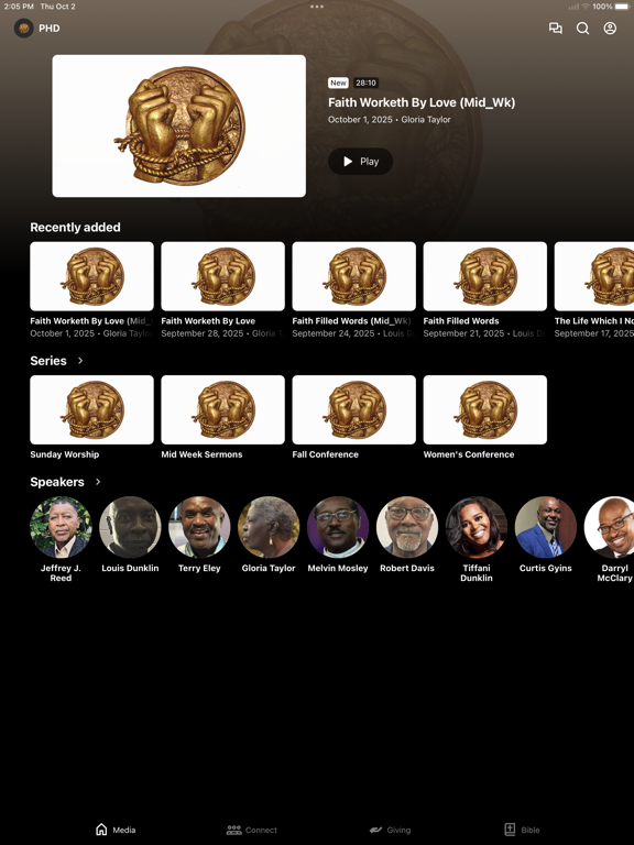 Powerhouse of Deliverance iPad screenshot 1 - Education app