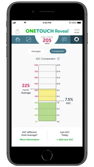 OneTouch Reveal® app screenshot 4