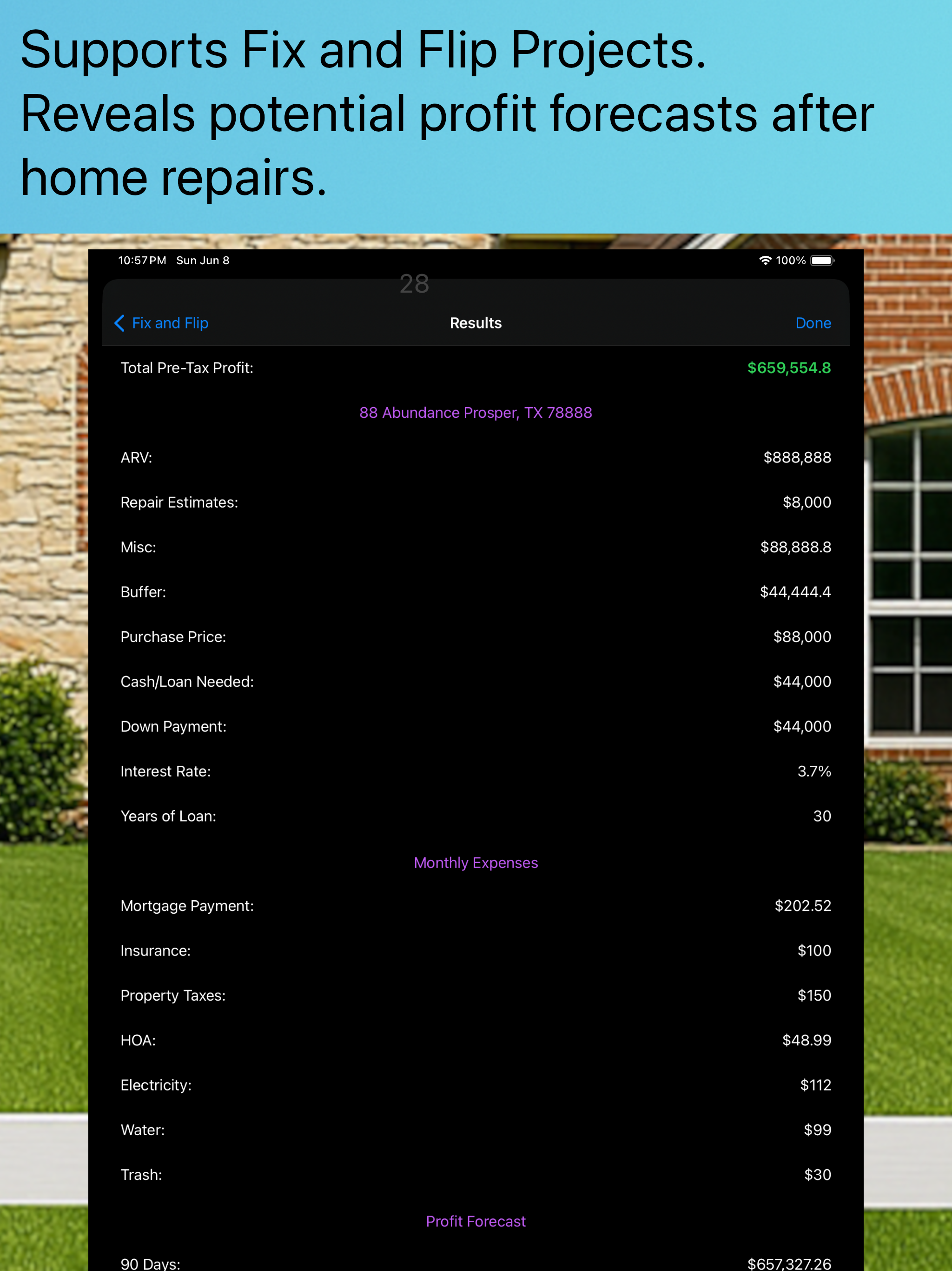 House Flip Analysis