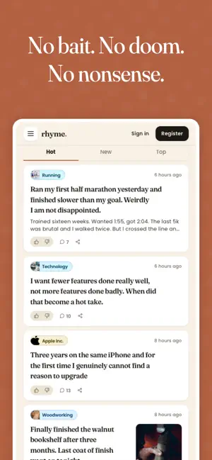 Rhyme Social screenshot 2