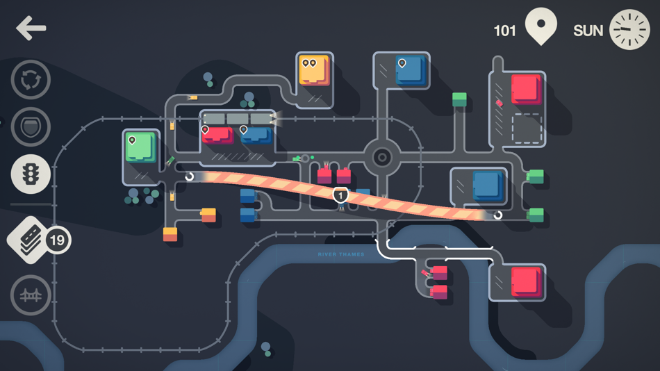 #3. Mini Motorways (iOS) Ved: Dinosaur Polo Club