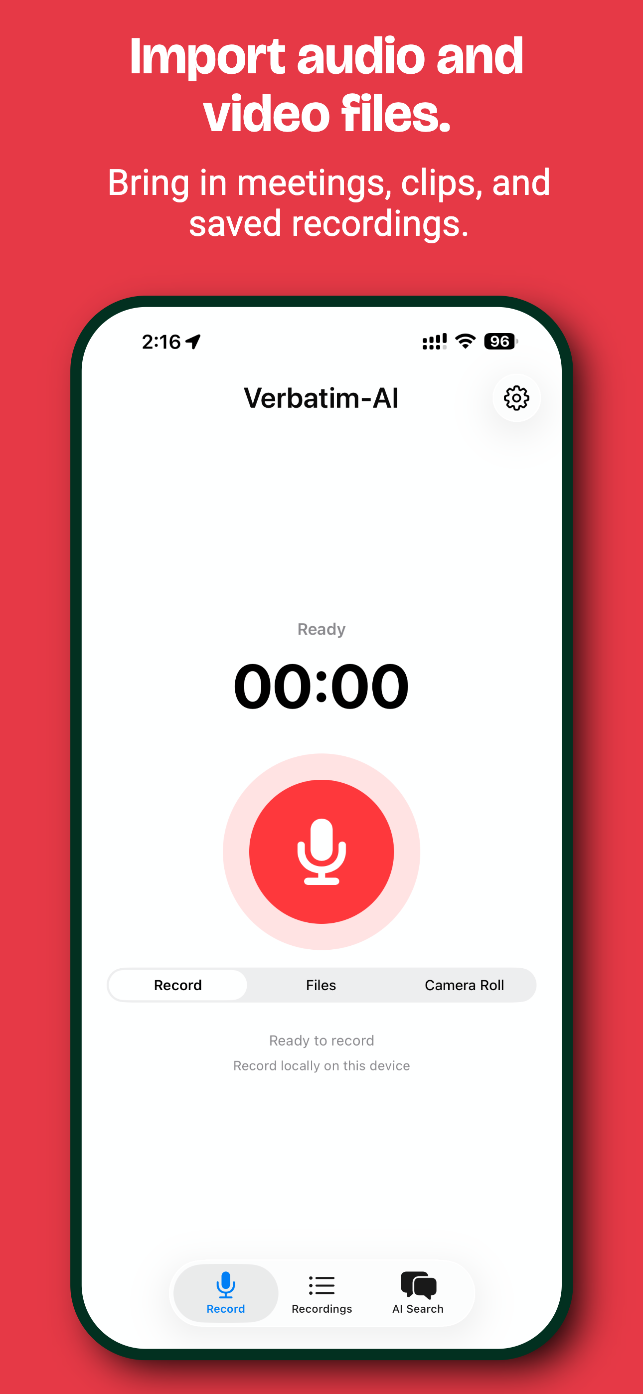 Verbatim-AI screenshot 4