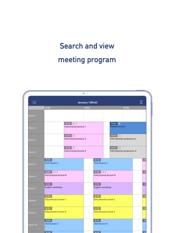 JOS - Congress App iPad screenshot