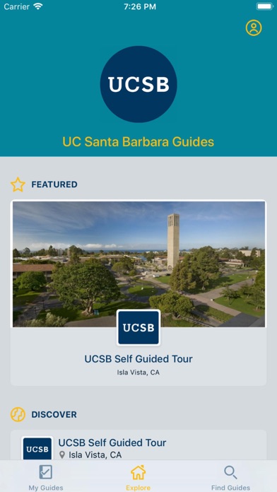 UC Santa Barbara Guides Screenshot