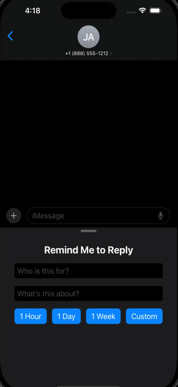 Reply Later Screenshot 2