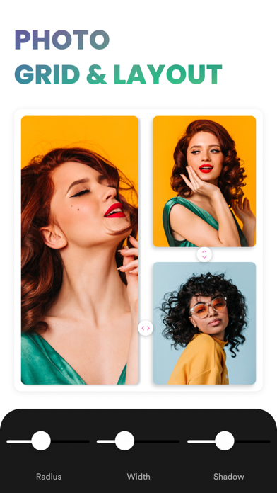 Picture collage maker - Grid iPhone screenshot 1 - Photo & Video app