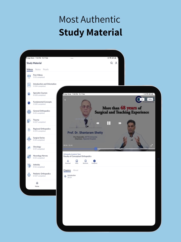 #2. eConceptual: MS/MD/DNB/SS Exam (iOS) 由: Conceptual orthopedics llp