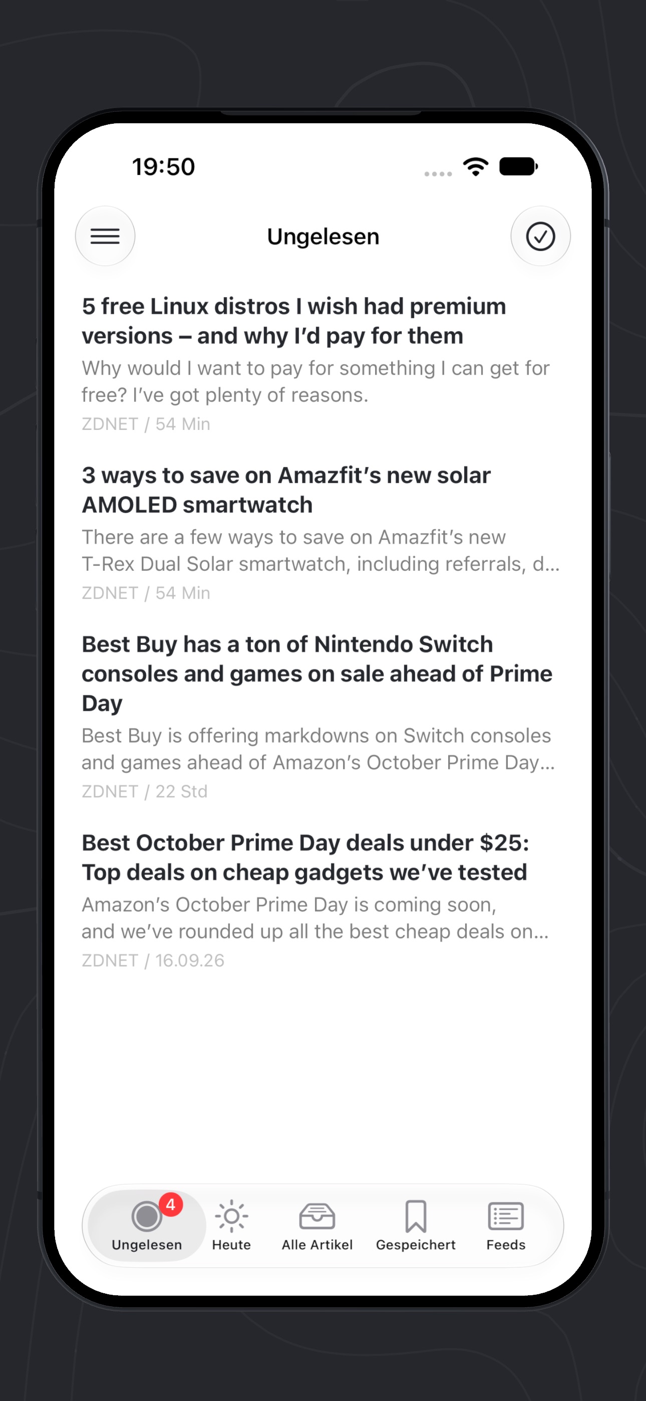 Screenshot 2 of Feedslate