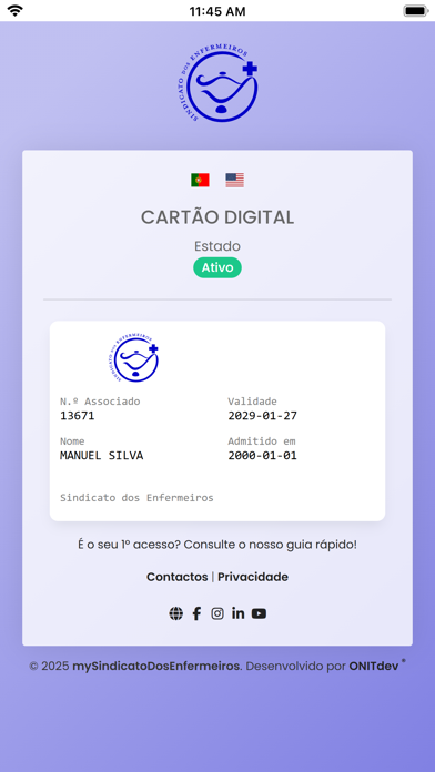 mySindicatoDosEnfermeiros Screenshot
