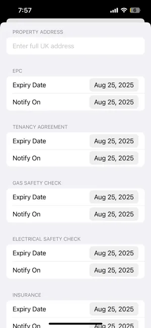 Landlords Notifications screenshot 3