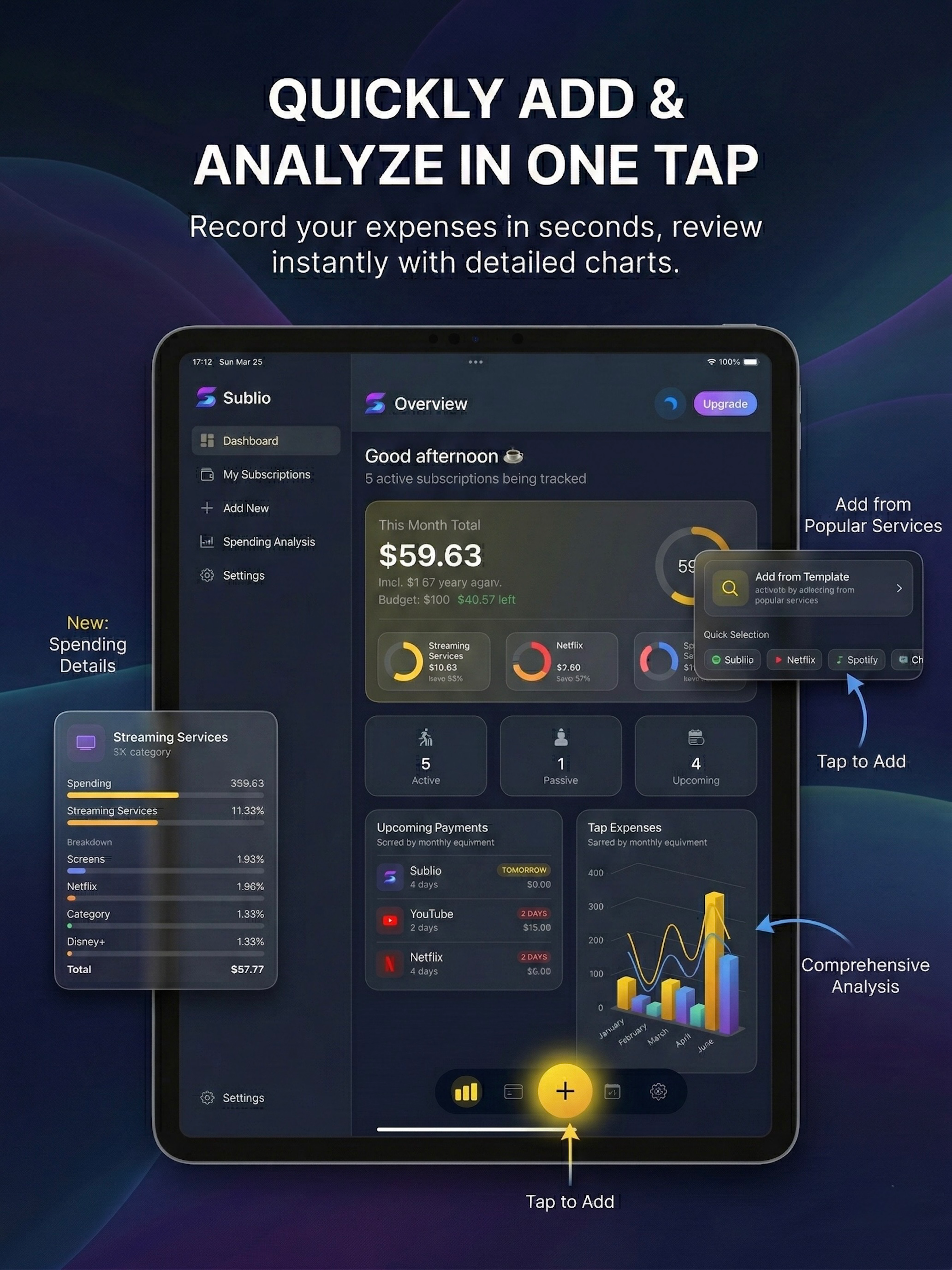 Sublio - Subscription Tracker screenshot 7