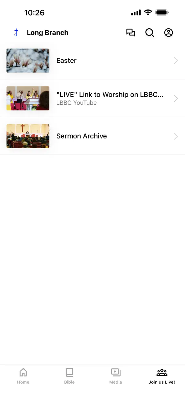 Screenshot #3 pour Long Branch Baptist Church