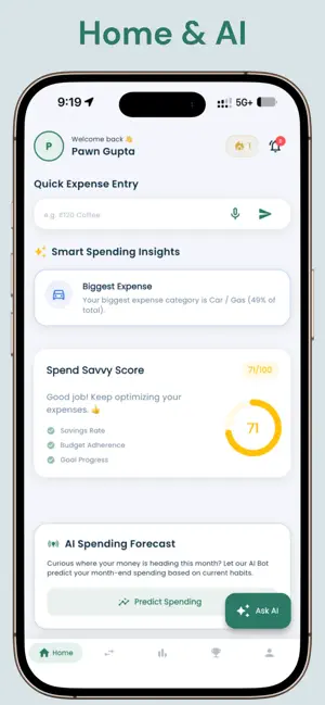 Spend Savvy | Expense Manager screenshot 1
