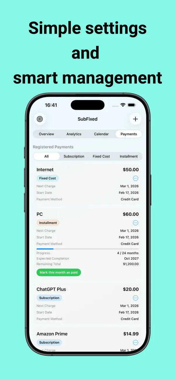 #2. SubFixed (iOS) 게시자: Sho Sawamura