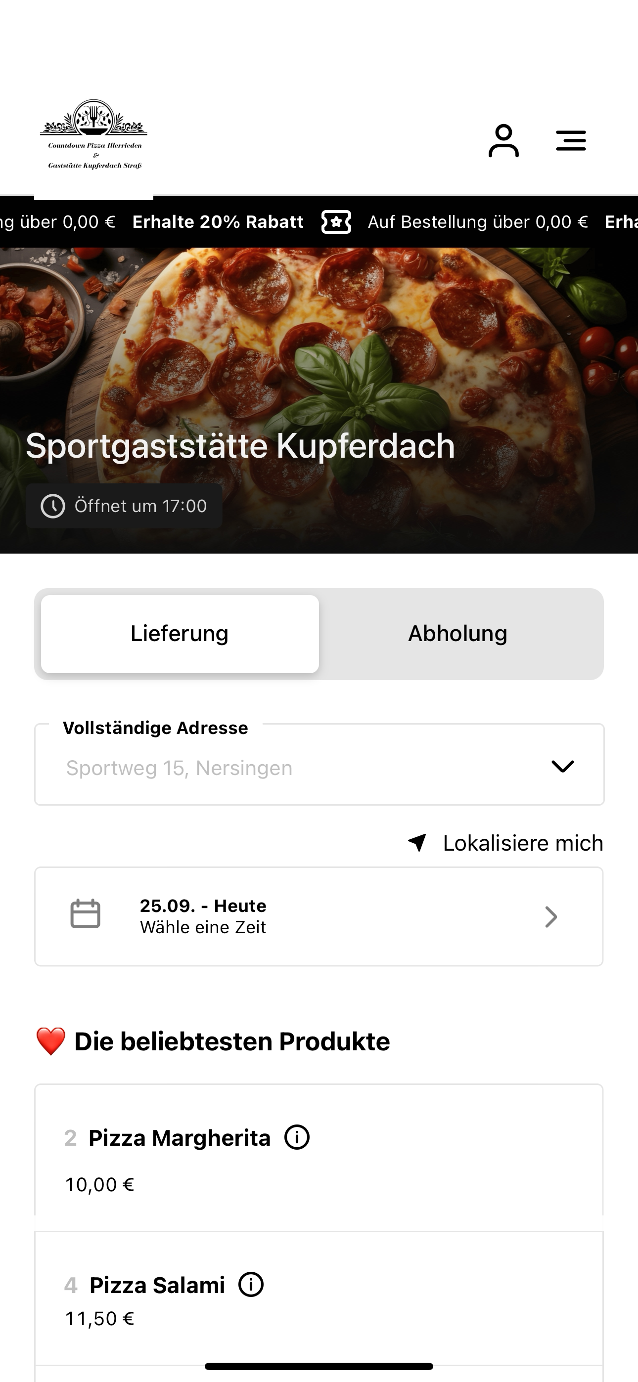 Sportgaststätte Kupferdach