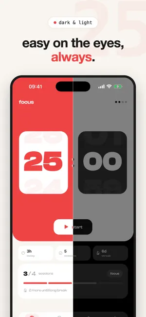 Foku - Pomodoro Focus Timer screenshot 4