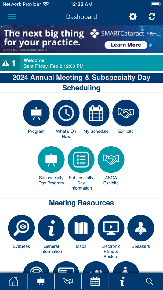 #2. ASCRS ASOA Meetings (iOS) 由: The American Society of Cataract and Refractive Surgery (ASCRS) and The American Society of Ophthalmic Administrators (ASOA)