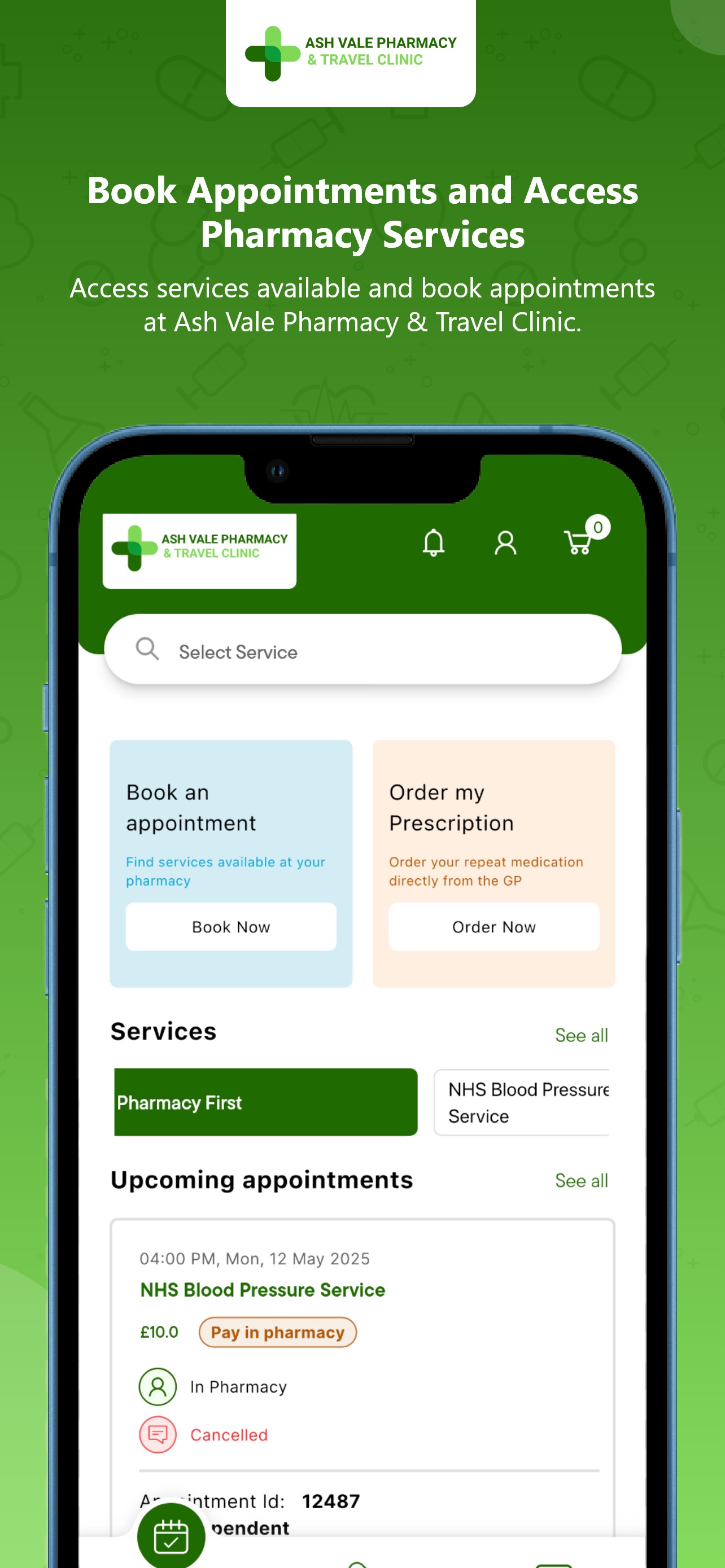 Screenshot 2 of AshVale Pharmacy App
