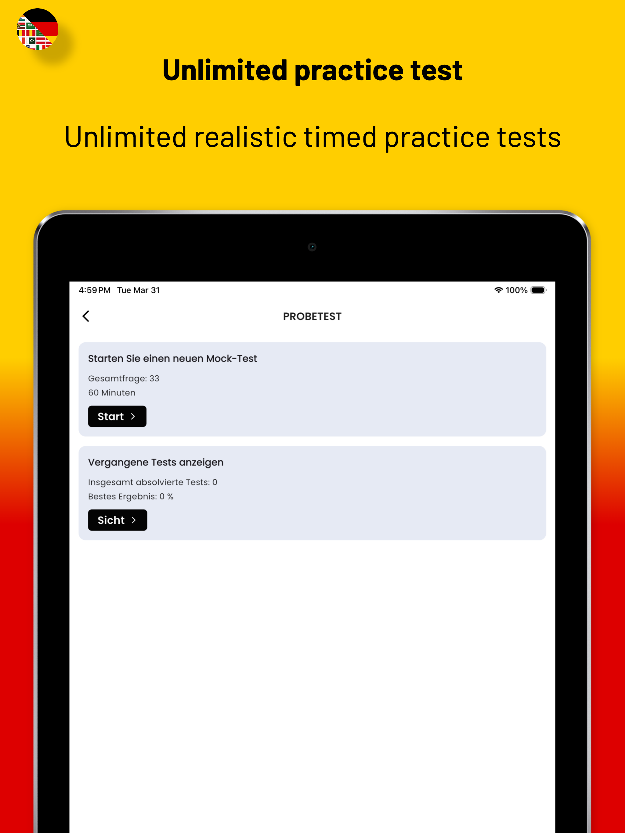German Citizenship Test ML screenshot 17