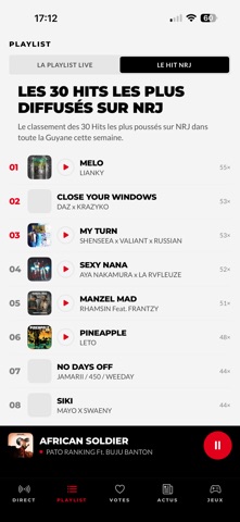 App screenshot