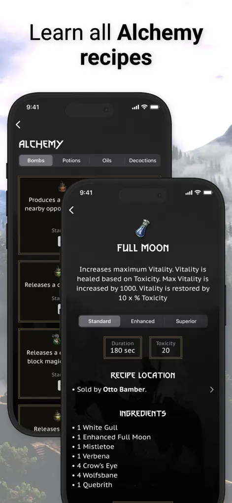 The Witcher 3 Map & Companion - Utilities App | MWM