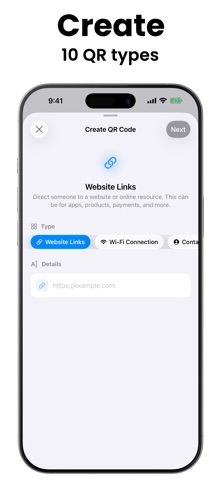QR Code Generator by Qrysta screenshot