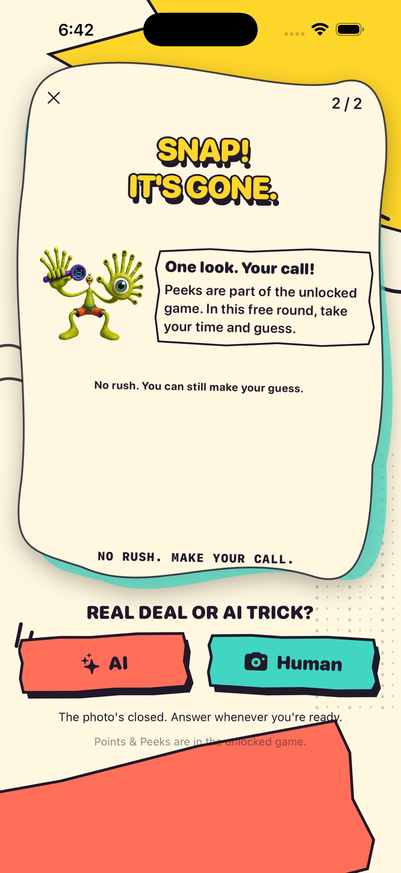 Screenshot 1 of The Is It Real?! Game