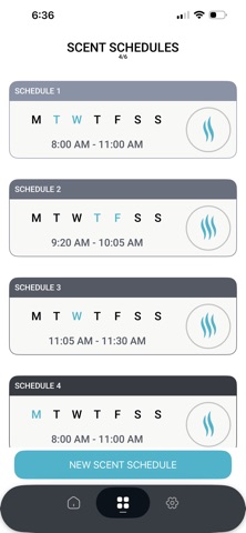 Essentia by ScentAir iPhone screenshot