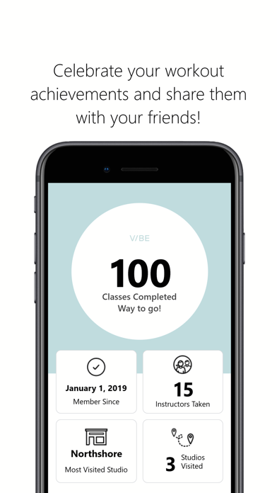 The Vibe Fitness Studio iPhone screenshot 4 - Health & Fitness app