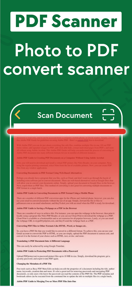 PDF Converter : Image to PDF ! screenshot 5