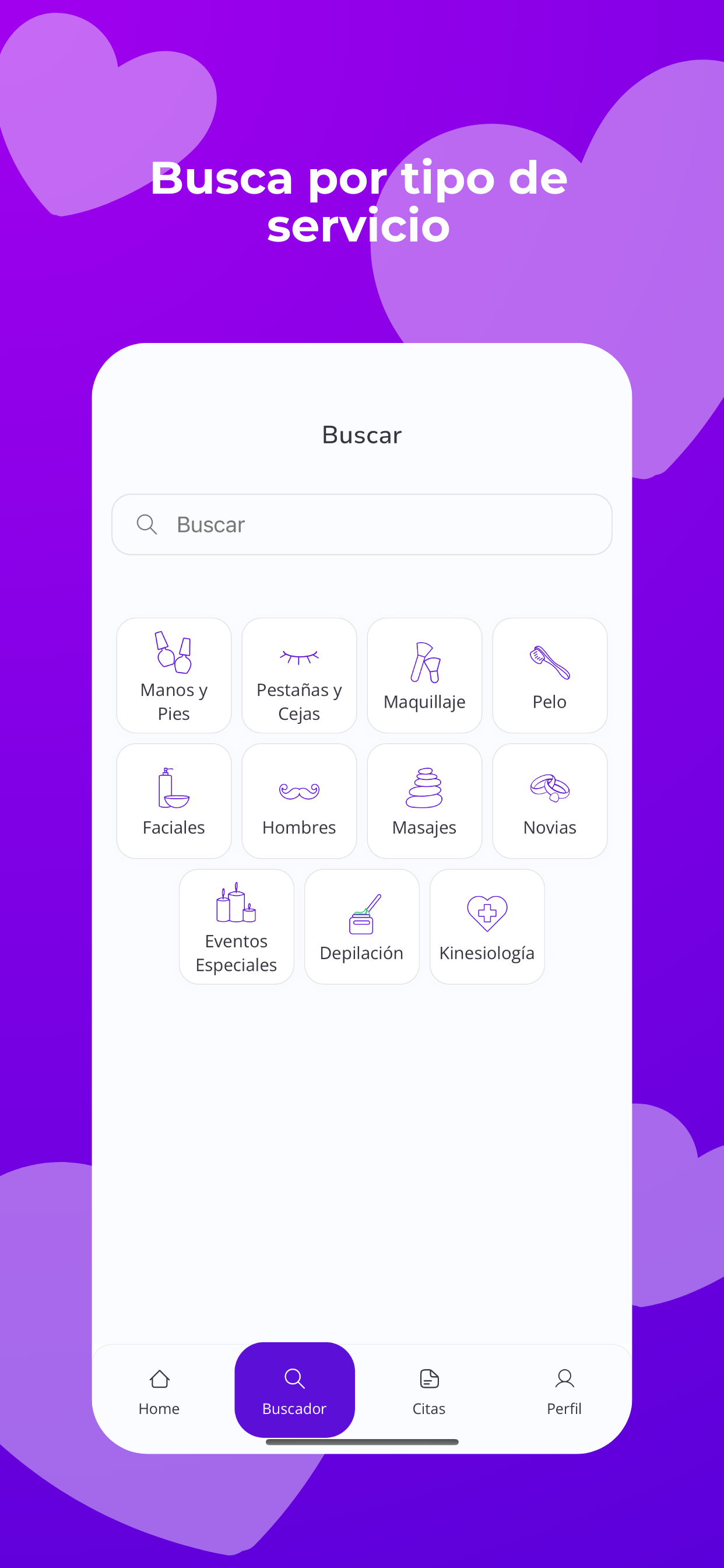 MIA APP - Belleza a domicilio