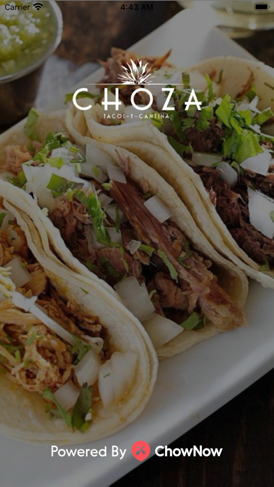 Choza iPhone screenshot 1 - Food & Drink app