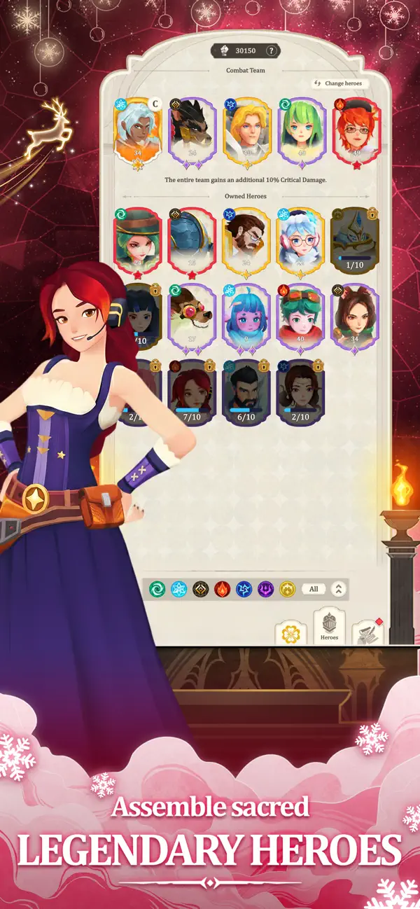 Elysia: The Astral Fall iOS Mod IPA screenshot 4 - iOS game interface