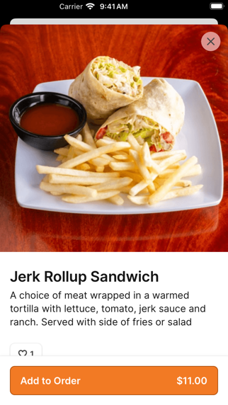 Flavas Jamaican Grill To Go iPhone screenshot 4 - Food & Drink app