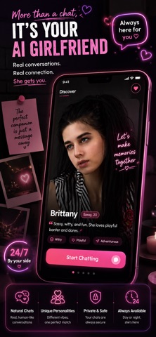 MyLove: AI Girlfriend & Chat iPhone screenshot