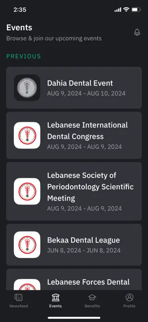 Lebanese Dental Association screenshot 3