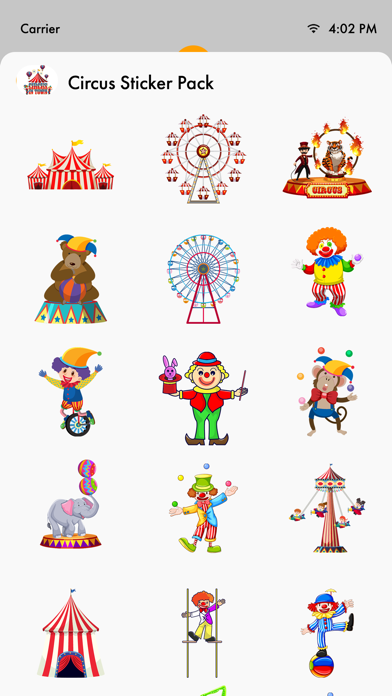 Circus Stickers Pack Screenshot