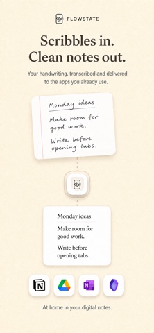 Flowstate: Handwritten Notes Screenshot 1 of 5