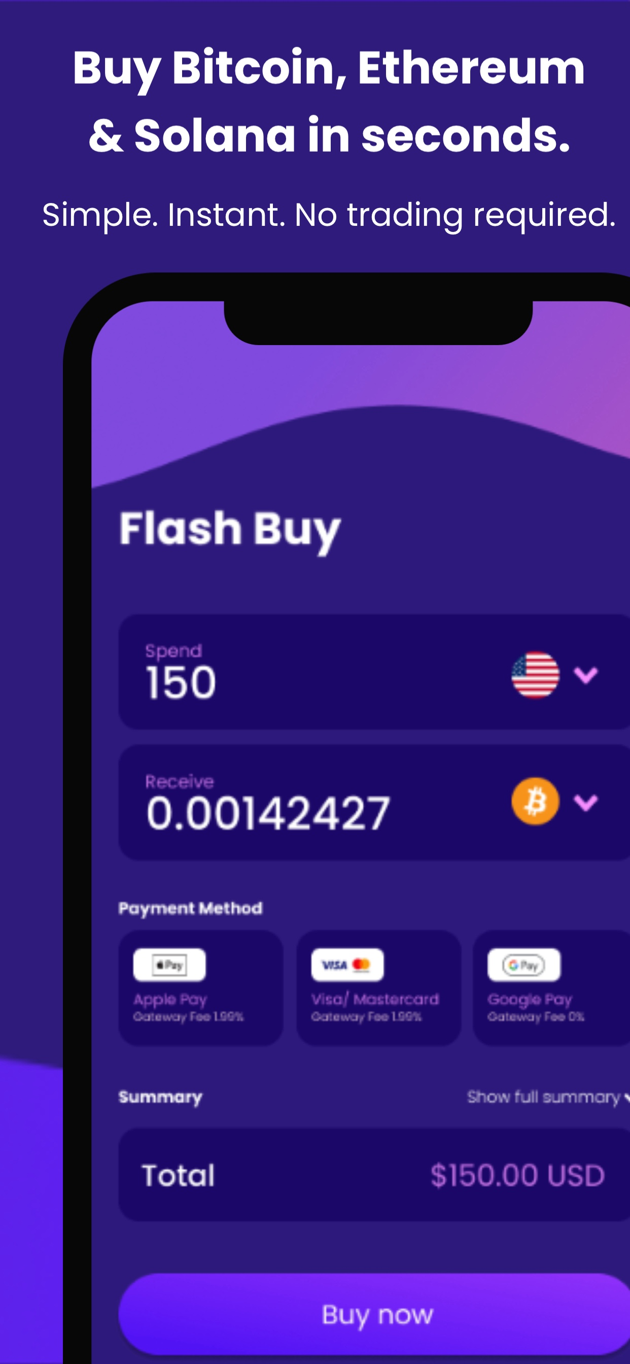 Omla: Buy Bitcoin & Crypto