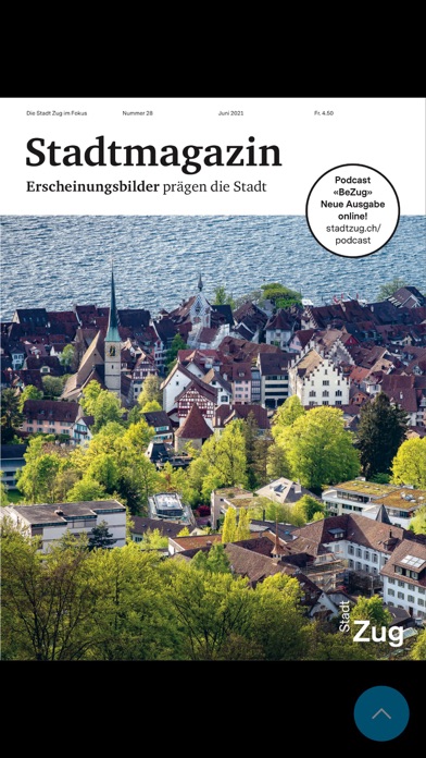 Stadtmagazin Zug Screenshot