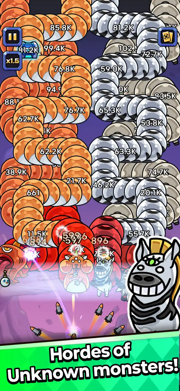 Wiggle Defender: Strategy TD iOS Mod IPA screenshot 3 - iOS game interface