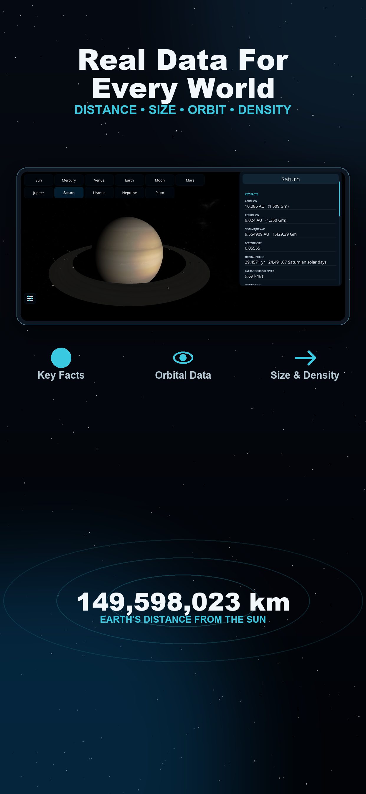 Solar System - Planet Guide screenshot 2